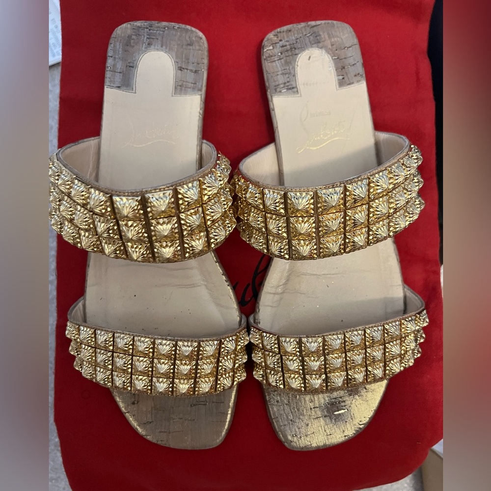 Authentic Christian Louboutin Sandals